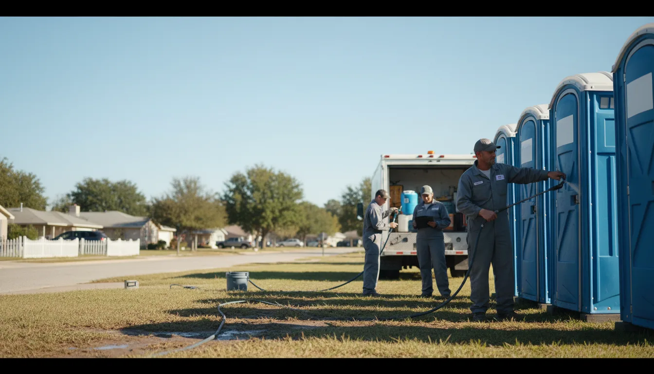 Long-Term Portable Toilet Rental in Gilmore City, IA near me